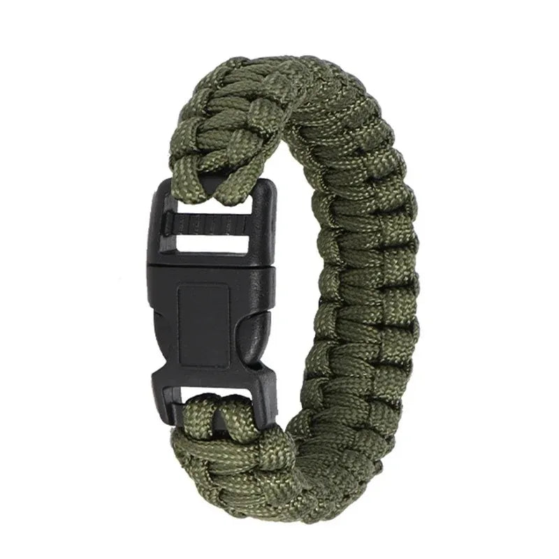 Ultimate Outdoor Paracord Survival Bracelet for Men and Women - Essential Gear for Camping, Adventure, and Emergency Situations