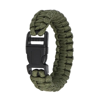 Ultimate Outdoor Paracord Survival Bracelet for Men and Women - Essential Gear for Camping, Adventure, and Emergency Situations