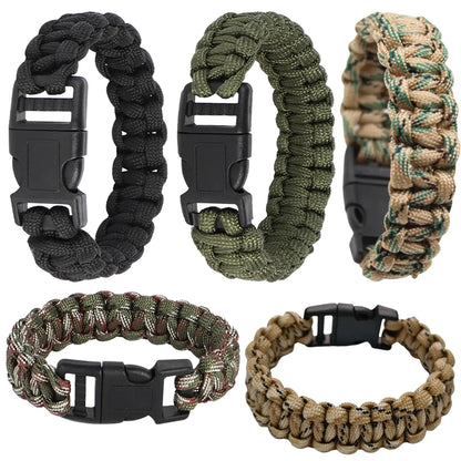 Ultimate Outdoor Paracord Survival Bracelet for Men and Women - Essential Gear for Camping, Adventure, and Emergency Situations