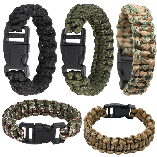 Ultimate Outdoor Paracord Survival Bracelet for Men and Women - Essential Gear for Camping, Adventure, and Emergency Situations