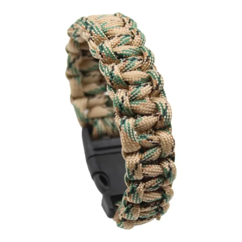 Ultimate Outdoor Paracord Survival Bracelet for Men and Women - Essential Gear for Camping, Adventure, and Emergency Situations
