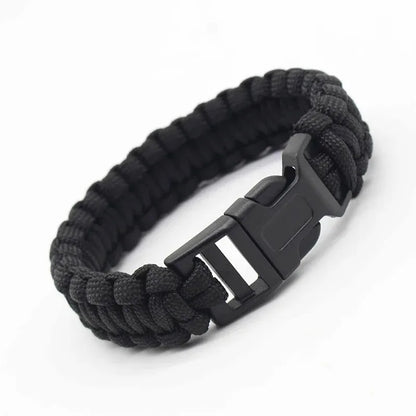 Ultimate Outdoor Paracord Survival Bracelet for Men and Women - Essential Gear for Camping, Adventure, and Emergency Situations