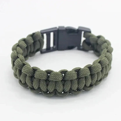 Ultimate Outdoor Paracord Survival Bracelet for Men and Women - Essential Gear for Camping, Adventure, and Emergency Situations