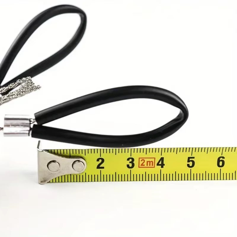 Compact Wire Survival Saw — Pocket-Ready Camping & Hiking Tool