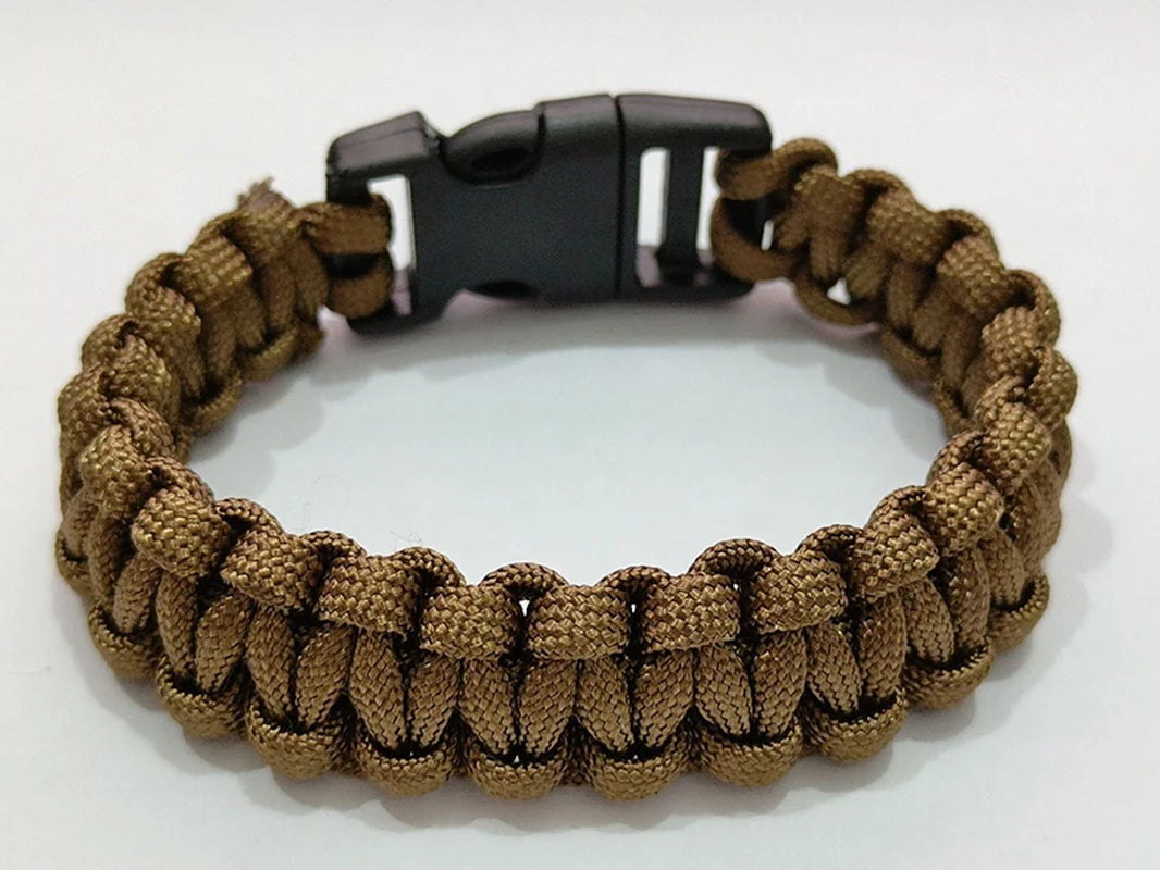 Ultimate Outdoor Paracord Survival Bracelet for Men and Women - Essential Gear for Camping, Adventure, and Emergency Situations