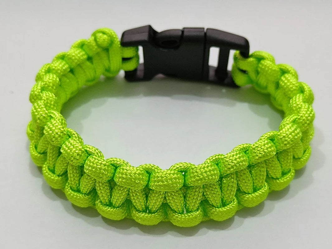 Ultimate Outdoor Paracord Survival Bracelet for Men and Women - Essential Gear for Camping, Adventure, and Emergency Situations