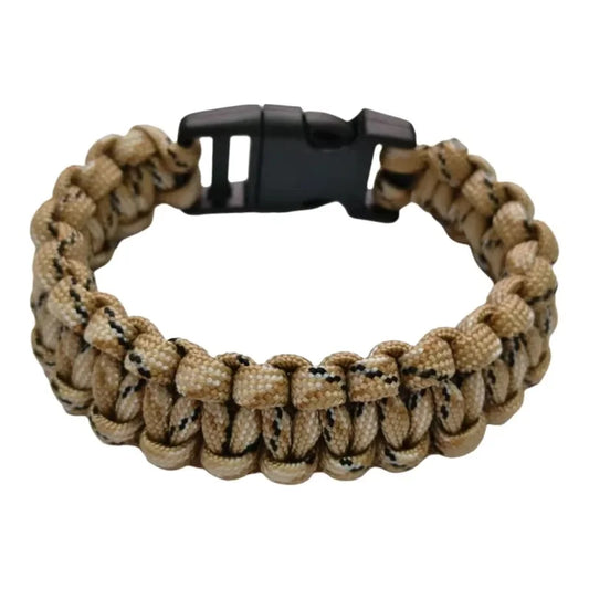 Ultimate Outdoor Paracord Survival Bracelet for Men and Women - Essential Gear for Camping, Adventure, and Emergency Situations