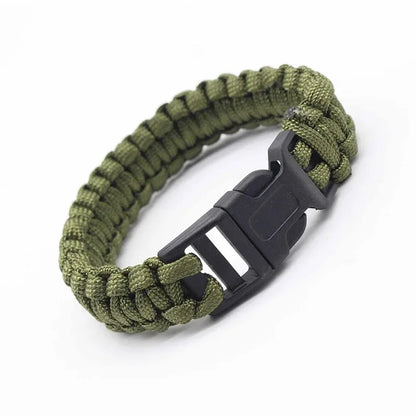 Ultimate Outdoor Paracord Survival Bracelet for Men and Women - Essential Gear for Camping, Adventure, and Emergency Situations